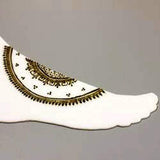 Acrylic Hand Foot Practice Models, Mehendi Henna Art Training Kit, Reusable Washable