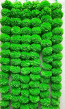 Artificial Marigold Fluffy Flowers Garlands for Decoration, phoolmala, diwali decor, temple decor, wedding decor, south asian flower garland