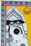 GANESHA HANDMADE MADHUBANI ARTWORK ON HANDMADE PAPER