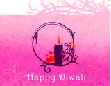 Set of 5 Diwali printable cards . Pdf download. DIY