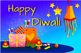 SET OF 5 DIWALI PRINTABLE CARDS . PDF DOWNLOAD. DIY