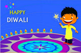 SET OF 5 DIWALI PRINTABLE CARDS . PDF DOWNLOAD. DIY