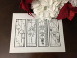 DIY Chinese Lanterns Bookmarks