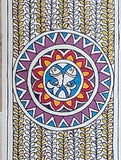 Madhuscape Multicolor Handmade Madhubani Artwork on handmade Paper