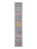 Tender Shoots Multicolor Handmade Madhubani Artwork on handmade Paper